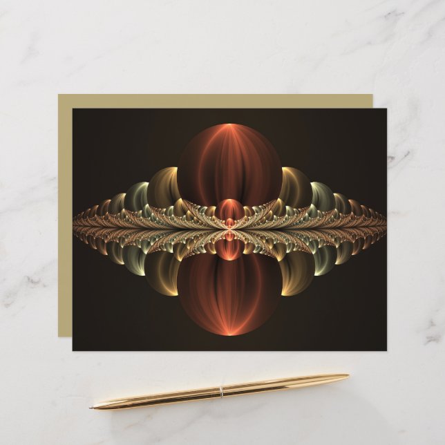 Fantasy Construction Shiny Abstrakt Fractal Art (Fram/Back In Situ)