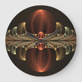 Fantasy Construction Shiny Abstrakt Fractal Art Stor Klocka