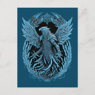 Fantasy Creature medeltida ålder Vykort