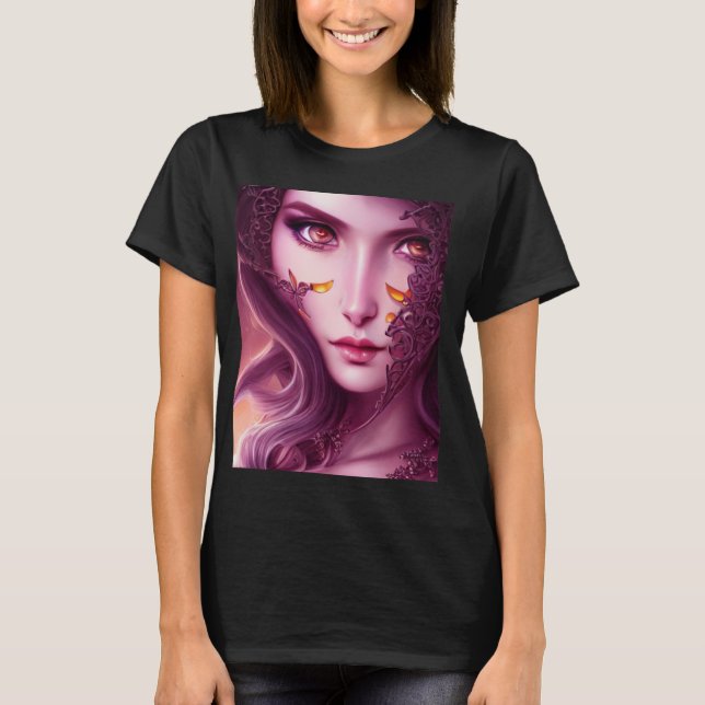 Fantasy creenskärm princess t shirt (Framsida)