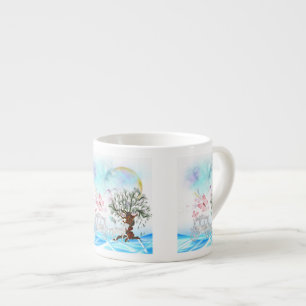 Fantasy Crystal Horse Carriage Espressomugg