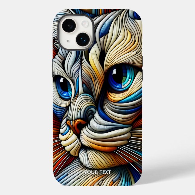 Fantasy Cute Art Deco Cat (Baksida)