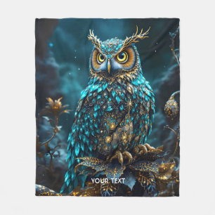 Fantasy Cute Brass Turcos Uggla Fleecefilt