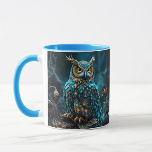 Fantasy Cute Brass Turcos Uggla Mugg
