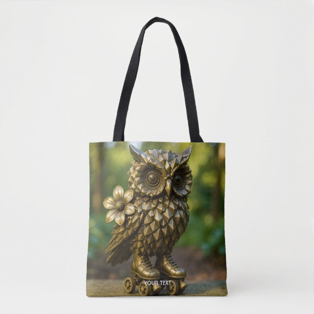 Fantasy Cute Brass Uggle Skridskor Tygkasse (Framsida)