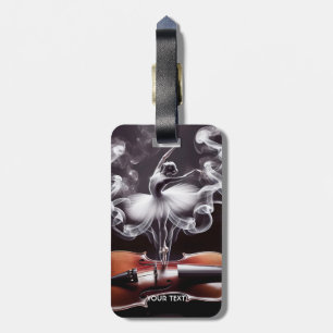 Fantasy Cute Dancing Ballerina Violin Bagagebricka