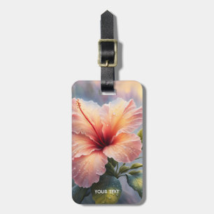 Fantasy Cute Delikate Hibiscus Flower Bagagebricka
