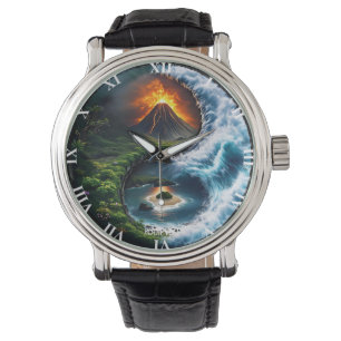 Fantasy Cute Earth Yin Yang Armbandsur