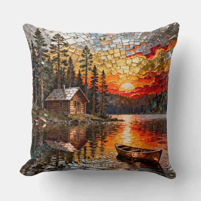 Fantasy Cute Embossed Metall liggande Kudde (Framsida)