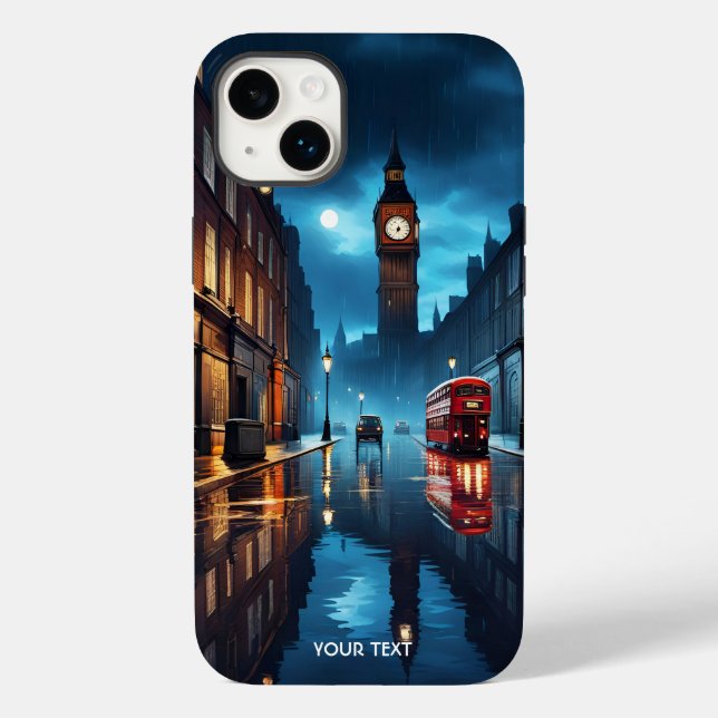 Fantasy Cute Evening London Rain (Baksida)