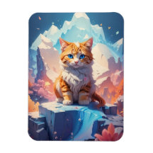 Fantasy Cute Fire and Ice Art