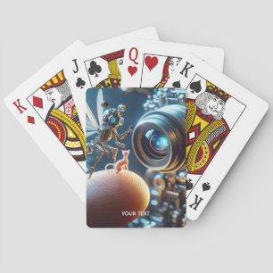 Fantasy Cute Fly Robot Finger Casinokort
