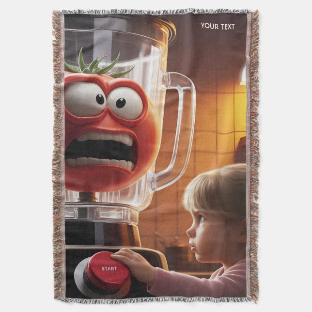 Fantasy Cute Girl Tomato Blender Filt (Framsidan Vertikal)
