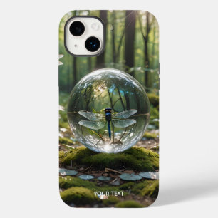 Fantasy Cute Glass Sphere Dragonfly