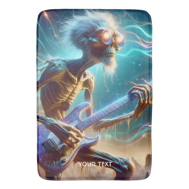 Fantasy Cute Guitar Strange Player Badrumsmatta (Framsidan (Vertikal))