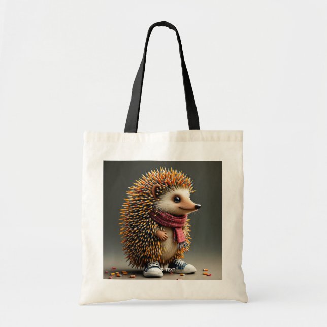 Fantasy Cute Hedgehog Vassa Nål Tygkasse (Framsidan)