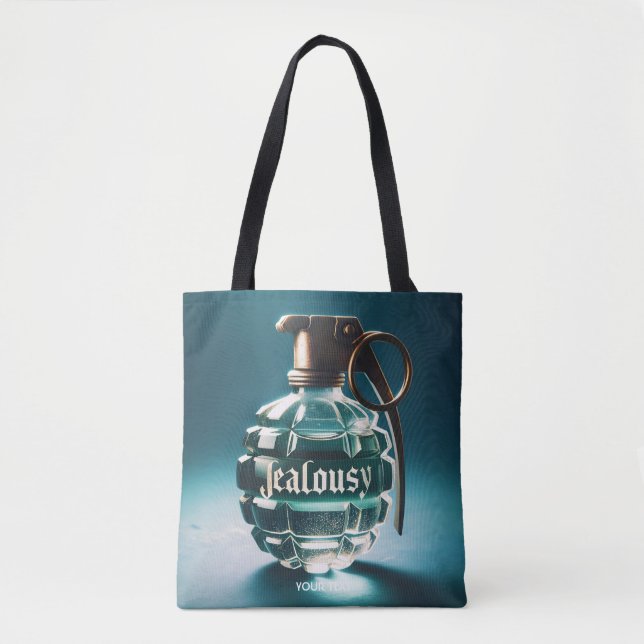 Fantasy Cute Jealousy Flaska Potion Tygkasse (Framsida)
