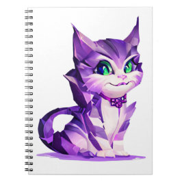 Fantasy Cute Kawaii baby Cheshire kattunge Anteckningsbok