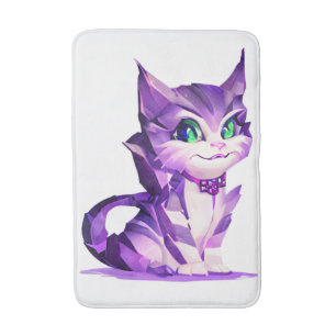 Fantasy Cute Kawaii baby Cheshire kattunge Badrumsmatta