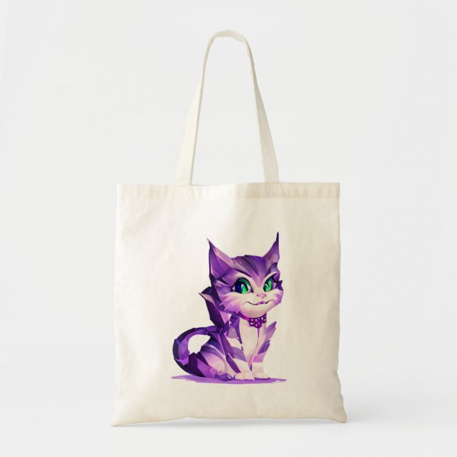 Fantasy Cute Kawaii baby Cheshire kattunge Tygkasse (Framsidan)