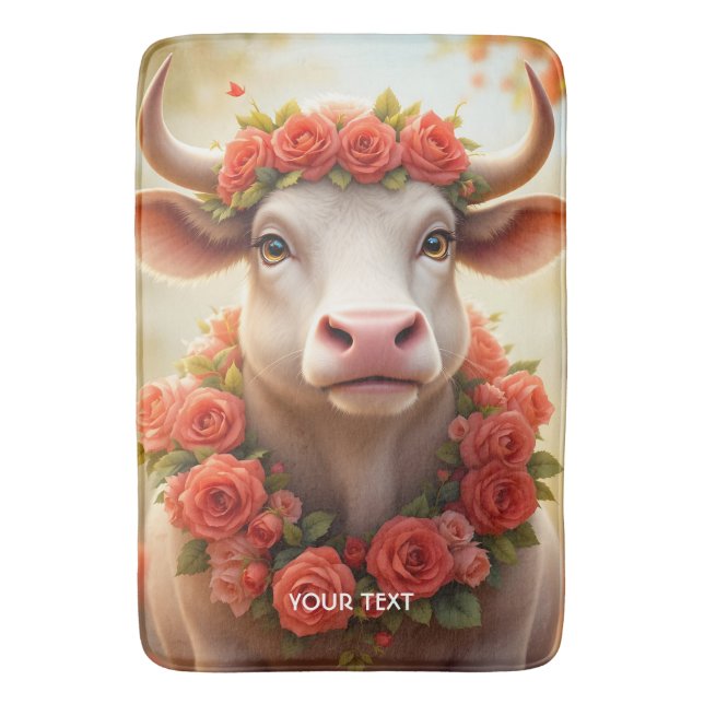 Fantasy Cute Loely Cow Ro Badrumsmatta (Framsidan (Vertikal))