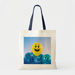 Fantasy Cute Lycklig och Ledsen Tygkasse