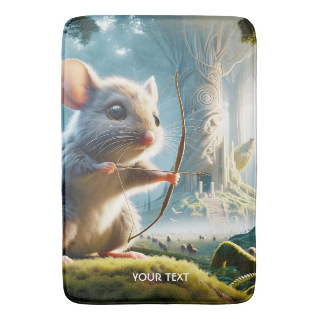 Fantasy Cute Mce Bow Forest Badrumsmatta (Framsidan (Vertikal))