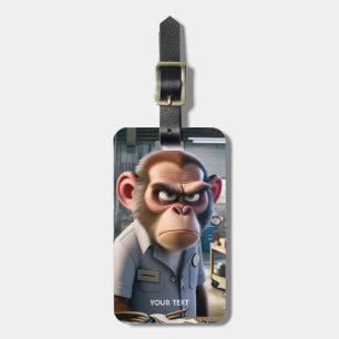 Fantasy Cute Monkey Repair Shop Bagagebricka