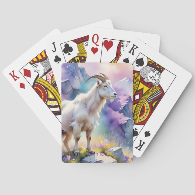 Fantasy Cute Mounat Meadow Casinokort (Baksidan)