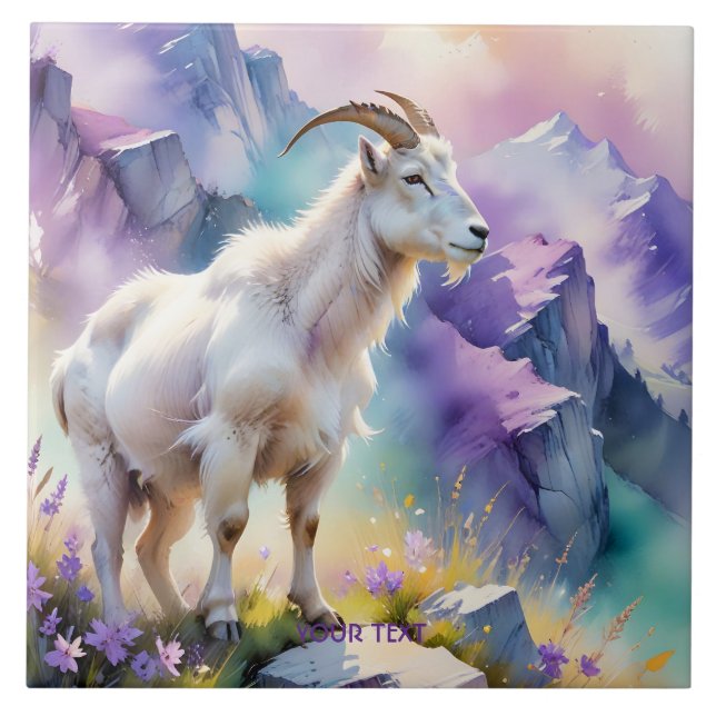 Fantasy Cute Mounat Meadow Kakelplatta (Framsidan)