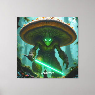 Fantasy Cute Mushroom Saber Forest Canvastryck