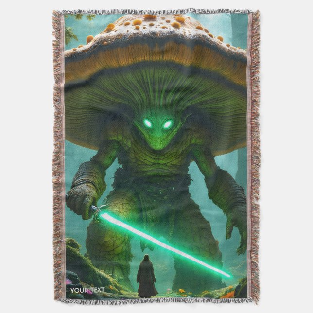 Fantasy Cute Mushroom Saber Forest Filt (Framsidan Vertikal)