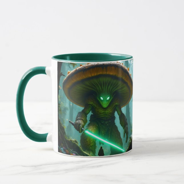 Fantasy Cute Mushroom Saber Forest Mugg (Vänster)