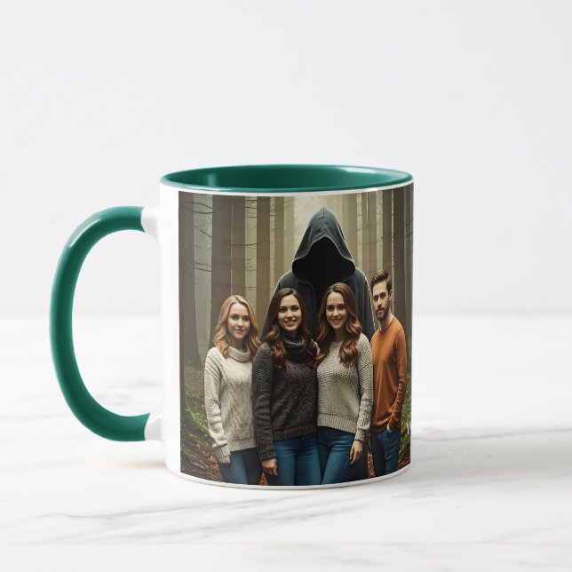 Fantasy Cute Nice Forest Walk Mugg (Vänster)