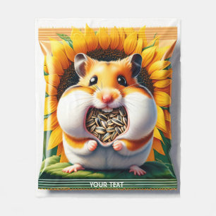 Fantasy Cute Packet Seeds Hamster Fleecefilt