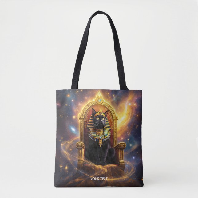 Fantasy Cute Pharaoh Regal Cat Tygkasse (Framsida)