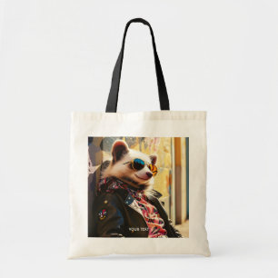 Fantasy Cute Possum Leather Jacka Tygkasse