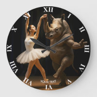Fantasy Cute Rhino Dancer Ballerina