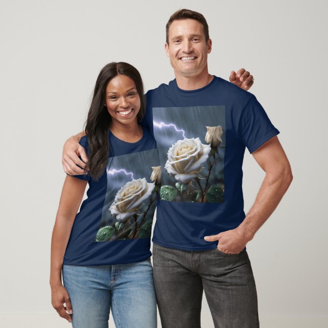 Fantasy Cute Ro Rain Lighting T Shirt (Unisex)