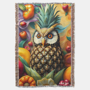 Fantasy Cute Serene Pineapple Uggla Filt