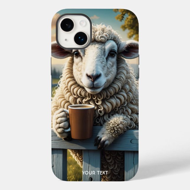Fantasy Cute Sheep Coffee Evening (Baksida)