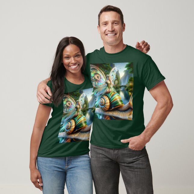 Fantasy Cute Snigel Girl T Shirt (Unisex)