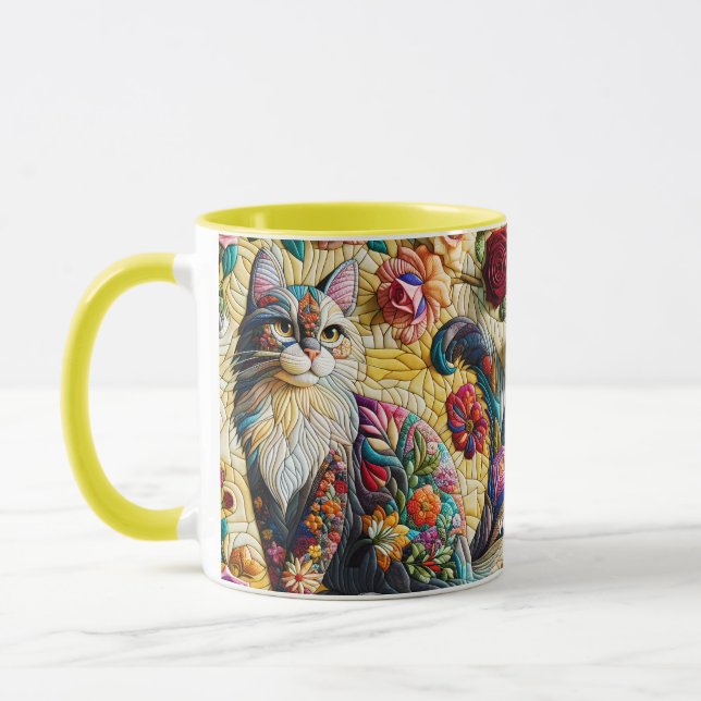Fantasy Cute Stached Glass Mugg (Vänster)