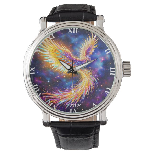 Fantasy Cute Starlight Phoenix Space Armbandsur (Framsida)