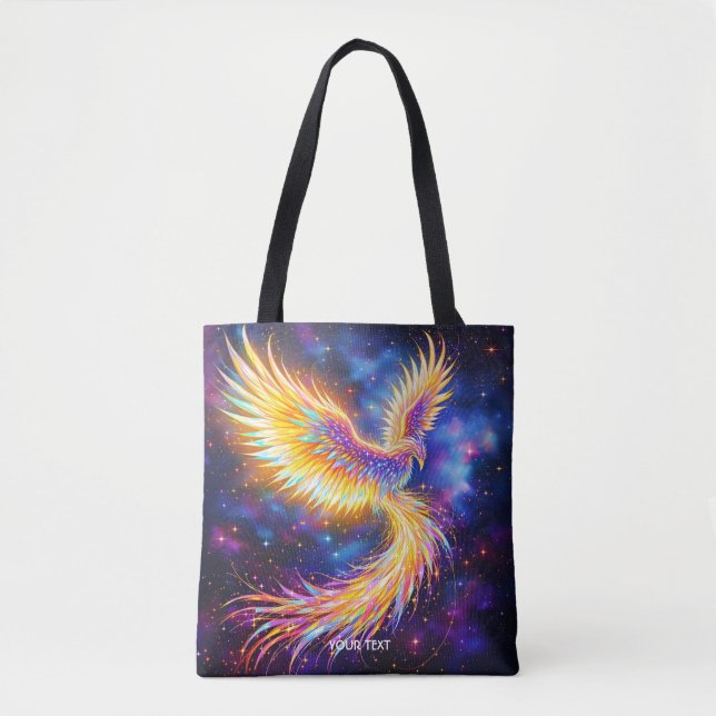 Fantasy Cute Starlight Phoenix Space Tygkasse (Framsida)
