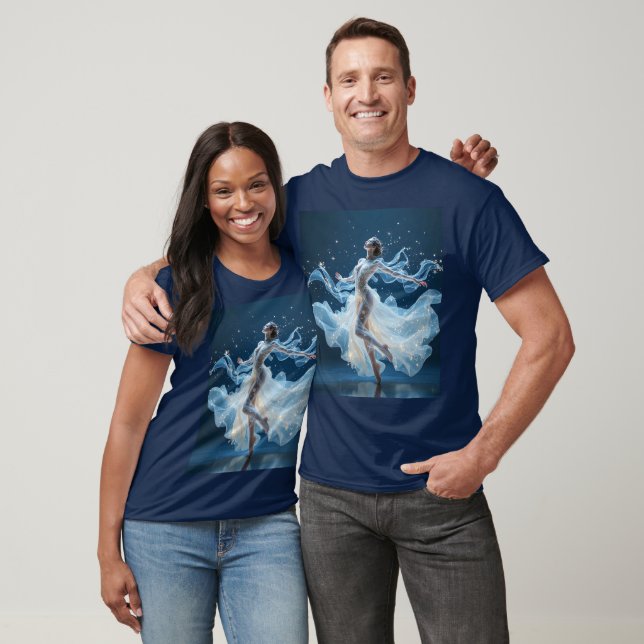 Fantasy Cute Stars Dam Dancing T Shirt (Unisex)