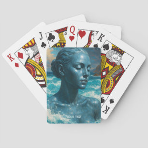 Fantasy Cute Stone Skin Hav Casinokort