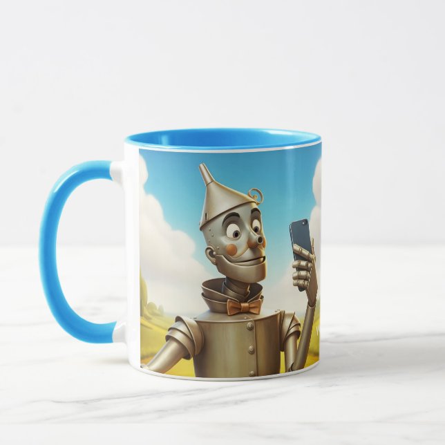 Fantasy Cute Tin Man Road Mugg (Vänster)
