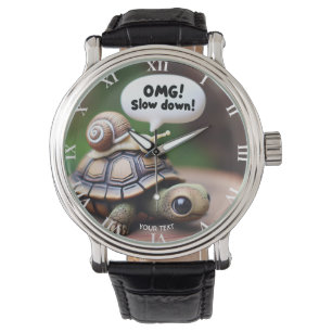 Fantasy Cute Turtle Snigel Speed Armbandsur