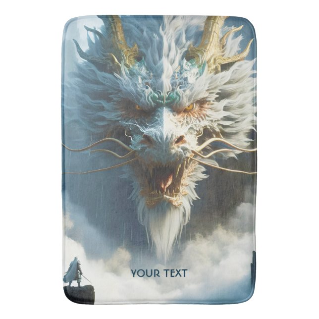 Fantasy Cute Underbar Strong Dragon Badrumsmatta (Framsidan (Vertikal))
